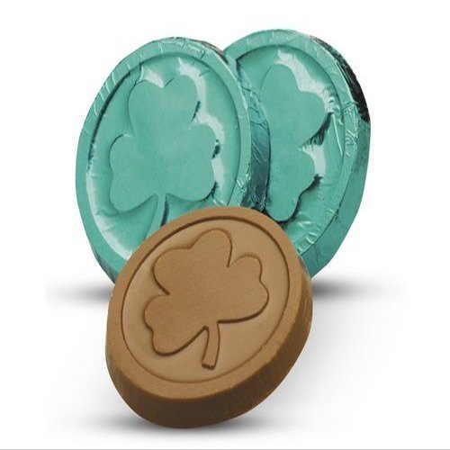 Chocolate Chocolate 325025 Shamrock Coins - Pack of 250