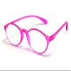 Calabria 719 Flexie Oval Flexible Reading Glasses +6.00 Fuchsia Pink Men Women Trendy Bendable Readers TR90 Durable Eyeglass view 1