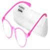 Calabria 719 Flexie Oval Flexible Reading Glasses +6.00 Fuchsia Pink Men Women Trendy Bendable Readers TR90 Durable Eyeglass view 2