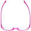 Calabria 719 Flexie Oval Flexible Reading Glasses +6.00 Fuchsia Pink Men Women Trendy Bendable Readers TR90 Durable Eyeglass view 3