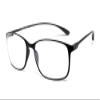 Calabria 720 Flexie Round Square Reading Glasses +5.00 Ebony Men/Women Bendable Single Power Readers Flexible TR90 Frame view 1