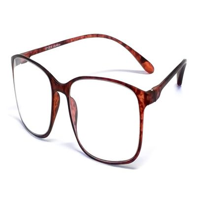 Calabria 720 Flexie Round Square Reading Glasses +6.00 Tortoise Men/Women Bendable Single Power Readers Flexible TR90 Frame