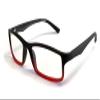 Calabria Reading Glasses 723 Flexie in Black Red +6.00 view 1