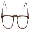 Calabria 346 Reading Glasses in Brown +1.25 view 3