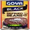 Goya Foods Refried Black Beans, 16-Ounce (Pack of 12) view 2