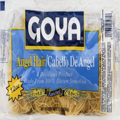 Goya Foods Angel Hair Pasta, 12 Ounce (Pack of 12)
