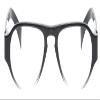 Calabria 4370CB Pilot BiFocal Reading Glasses +1.00 Grey Men Women Trendy Bi Focal Readers Eyeglass w/Soft Drawstring Case view 3