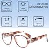 Calabria 4370CB Pilot BiFocal Reading Glasses +2.50 Tortoise Havana Men Women Trendy Bi Focal Readers Eyeglass w/Soft Case view 3