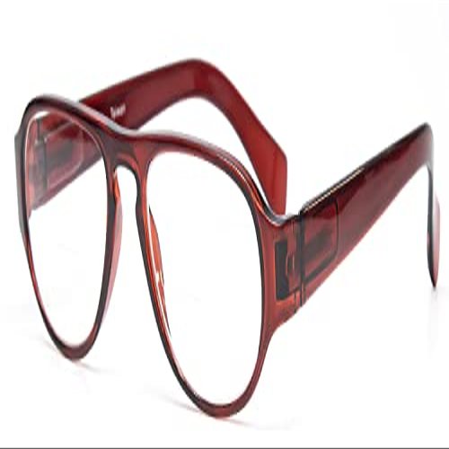 Calabria 4370CB Pilot BiFocal Reading Glasses +2.75 Burgundy Red Mens Womens Trendy Bi Focal Readers Eyeglasses w/Soft Case