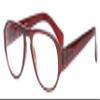 Calabria 4370CB Pilot BiFocal Reading Glasses +2.75 Burgundy Red Mens Womens Trendy Bi Focal Readers Eyeglasses w/Soft Case view 3