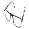 Calabria 616 Rectangular Reading Glasses +0.50 Grey Marble Men Women Designer Stylish Trendy Readers Durable Modern Eyeglass view 1