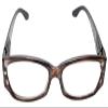 Calabria 738 Reading Glasses +1.50 Taupe Beige Womens Colorful Trendy Readers Stained Glass Inspired Eyeglasses w/Soft Case view 2