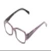 Calabria 758 Reading Glasses&Matching Chamois Case Spring Hinge Violet +0.50 view 1