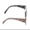 Calabria 758 Reading Glasses&Matching Chamois Case Spring Hinge Brown +0.50 view 4