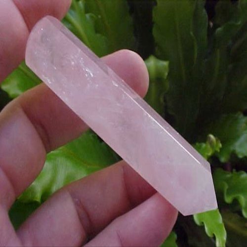 B2622 Gemqz Rosequartz Massage Wand Healing Long !!!!