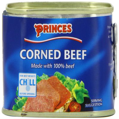 Princes Corned Beef 200 g (Pack of 4)