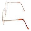 Calabria D-1 Metal Reading Glasses in Tortoise +3.25 view 2