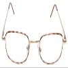 Calabria D-1 Metal Reading Glasses in Tortoise +3.25 view 3
