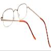 Calabria D-1 Metal Reading Glasses in Tortoise +3.25 view 4