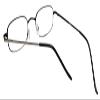 Calabria D-1 Metal Reading Glasses in Pewter Silver +3.00 view 4