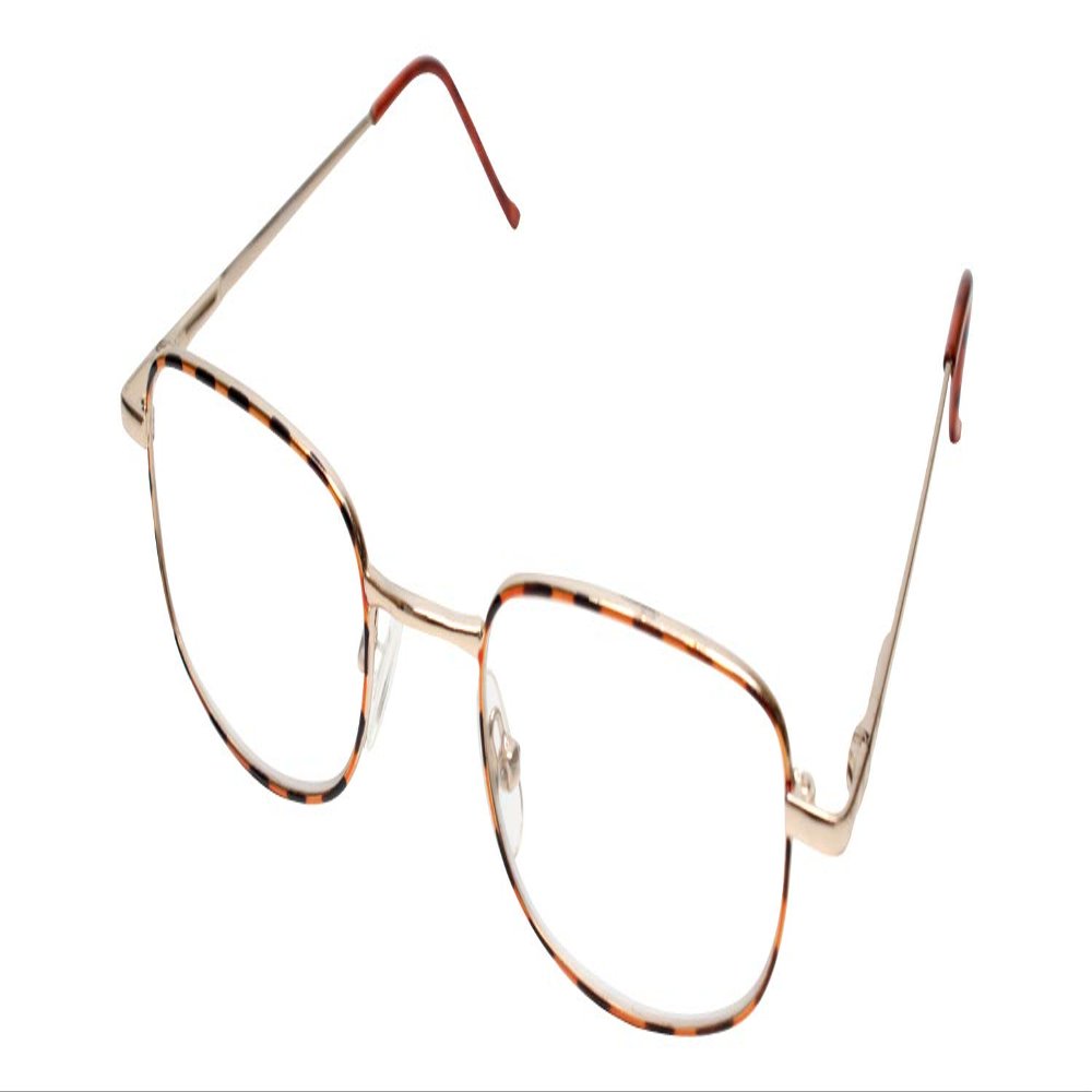 Calabria D-1 Metal Reading Glasses in Tortoise +1.50
