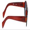 Calabria 4370SB Pilot BiFocal Reading Sunglasses +1.25 Burgundy Red/Grey Men Women Bi-Focal Sun Glass Readers Trendy Vintage view 4
