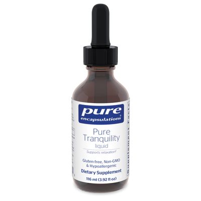 Pure Encapsulations Pure Tranquility Liquid | Hypoallergenic Supplement to Support Relaxation and Moderate Occasional Stress | 3.92 fl. oz.
