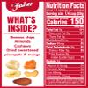Fisher Snack Tropical Trail Mix, 3.5 oz (Pack of 6), Dried Banana Chips, Almonds, Cashews, Sweetened Pineapple and Mango, Snacks for Adults and Kids, Dried Fruit Snacks view 2