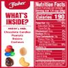 Fisher Snack Summit Trail Mix, 4 oz (Pack of 6), Peanuts, Milk Chocolate Candies, Raisins and Cashews, Snacks for Adults and Kids, Dried Fruit Snack, Trail Mix Individual Packs view 2