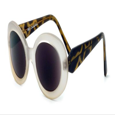Calabria 629 Retro Reading Sunglasses +4.00 Ice Crystal Women Single Power Sun Glasses Readers Ladies Trendy Fashion Stylish