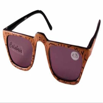 Calabria HP-3T Sun Reading Glasses (0.50, D (Brown))