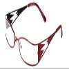 Calabria 806 Techno Optical Titanium Reading Glasses w/Hard Case in 150-806 +3.50 view 1