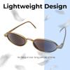 Calabria 614 Sunglass Readers in Gold +2.25 view 2