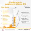 BetterYou Boost Vitamin B12 Oral Spray - Natural Liquid Supplement - Vitamin Spray for Daily B12 Intake - Green Tea and Chromium - 0.85 oz view 4
