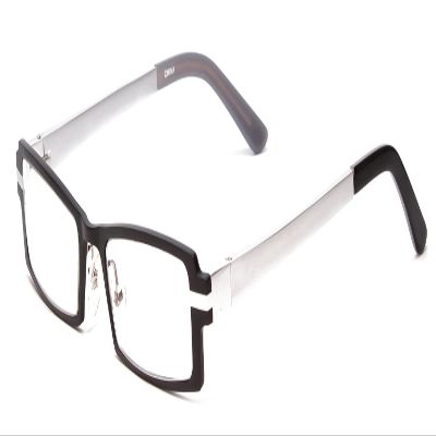 Calabria 822 Techno Optical Metal Reading Glasses w/ Hard Case