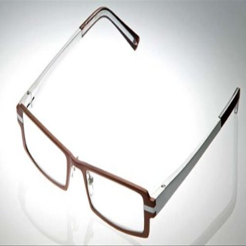 Calabria 822 Metal Reading Glasses +0.50 Nutmeg Brown Silver Men Women Designer Eyeglass Trendy Aluminum Reader w/Hard Case