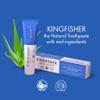 THREE PACKS of Kingfisher Natural Aloe Vera Tea Tree Mint Fluoride Free Toothpaste 100ml by Kingfisher Natural view 3