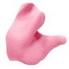 Radians Reusable Custom Molded Earplugs, Pink, Poly Bag Included view 1