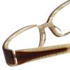 Calabria 848 Techno Optical Reading Glasses w/Hard Case in Beige Tan Brown +2.00 view 4