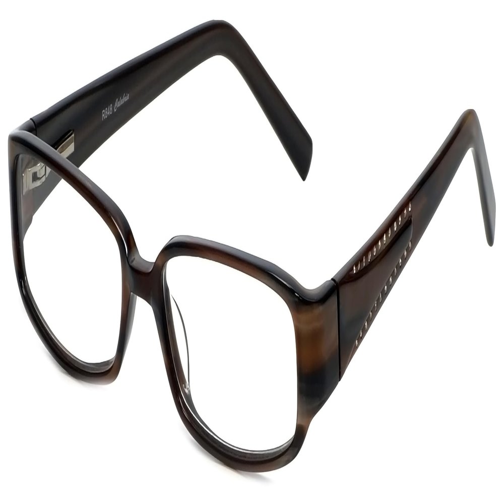 Calabria 848 Techno Optical Reading Glasses w/Hard Case in Tortoise +0.75