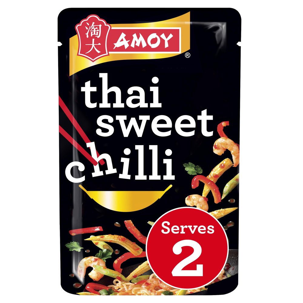 Amoy Straight to Wok Sweet Thai Chilli Stir Fry Sauce (120g)