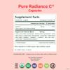 PURE SYNERGY Pure Radiance C | Organic Vitamin C Capsules | 100% Natural, Whole Food, Non-GMO Supplement with Organic Camu Camu | for Immune and Collagen Support (90 Capsules) view 2