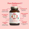 PURE SYNERGY Pure Radiance C | Organic Vitamin C Capsules | 100% Natural, Whole Food, Non-GMO Supplement with Organic Camu Camu | for Immune and Collagen Support (90 Capsules) view 3