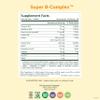 PURE SYNERGY Super B-Complex | Vitamin B Complex Made with Organic Whole Foods | Vegan Supplement with Natural Vitamin B12, Niacin, and Folate | for Energy, Focus and Mood Support (60 Tablets) view 2