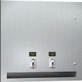 ASI 6468-25 dual napkin/tampon vendor 25 cents