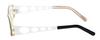 Calabria 808 Designer Stainless Steel Reading Glasses +1.00 Black Whte Men Women Trendy Retro Single Power Reader Eyeglass view 3