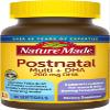 Nature Made Postnatal Multivitamin + DHA 200 mg, 60 Softgels, to Support Nursing Moms & Babies During Breastfeeding, Postnatal Vitamins & Nutrients Include Iron, Vitamin D3, Calcium, Iodine view 1
