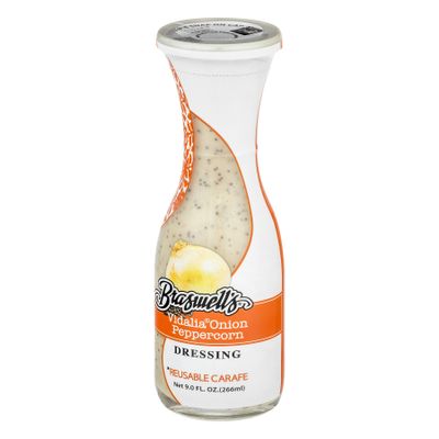 Braswell's Vidalia Onion & Peppercorn Dressing, 9 Oz. Carafe (Pack of 3)