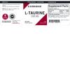 Kirkman L-Taurine 1000 mg - Hypoallergenic | 100 Vegetarian Capsules view 3