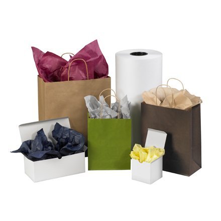 20" x 30" French Vanilla Gift Grade Tissue Paper, 480 PER CASE